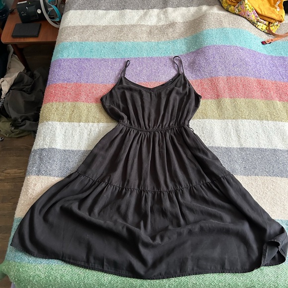 Adorable Black Velvet Heart Sundress - Picture 1 of 5